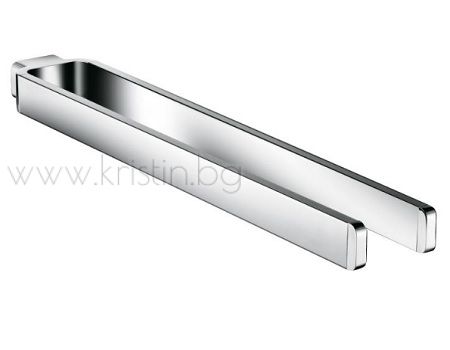 Kludi E2 4997705, двойна поставка  за хавлии 455 мм