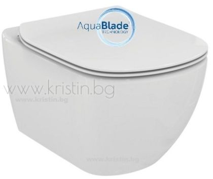 Конзолна тоалетна чиния Tesi Ideal Standard  AquaBlade 