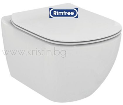 Конзолна тоалетна чиния Tesi Ideal Standard без ринг