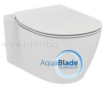 Конзолна тоалетна чиния Connect Aquablade