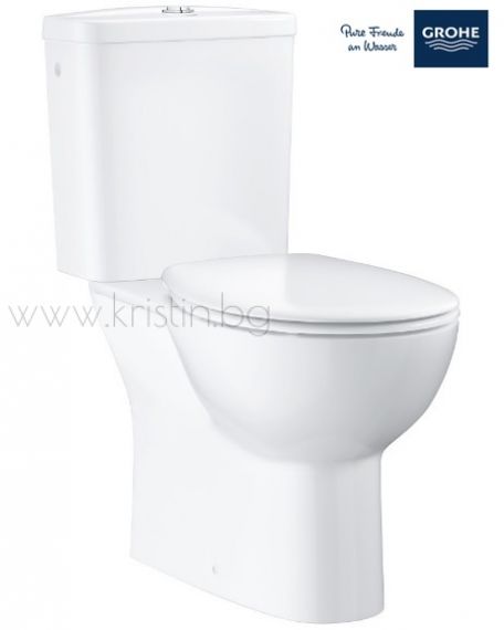 Моноблок Grohe Bau Ceramic с хоризонтално оттичане