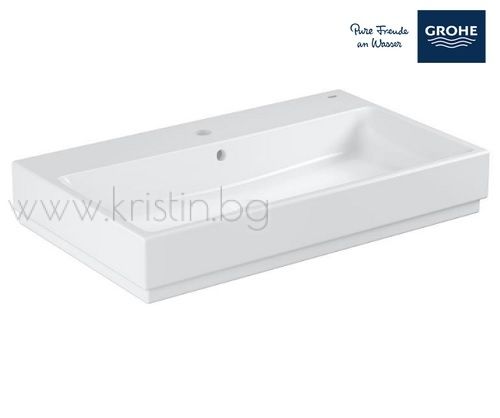 Cube Ceramic 80 см- мивка за монтаж върху плот