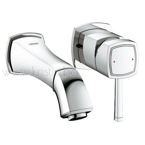 Смесител за вграждане за мивка Grohe Grandera, двудупков