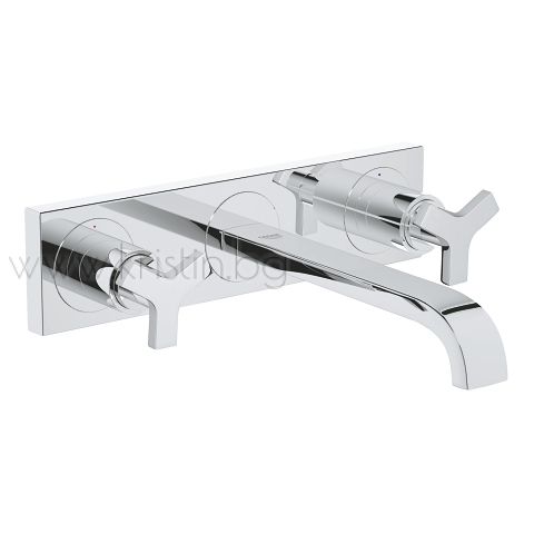 Grohe Allure тридупков смесител за вграждане за мивка с чучур 220 мм