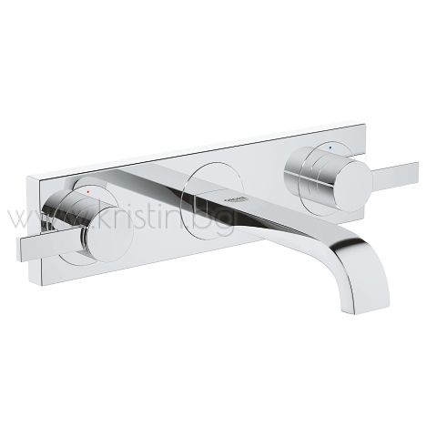 Grohe Allure тридупков смесител за вграждане за мивка с чучур 172 мм