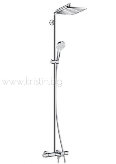 Hansgrohe  Crometta E240  - душ система с термостатен смесител за вана/душ