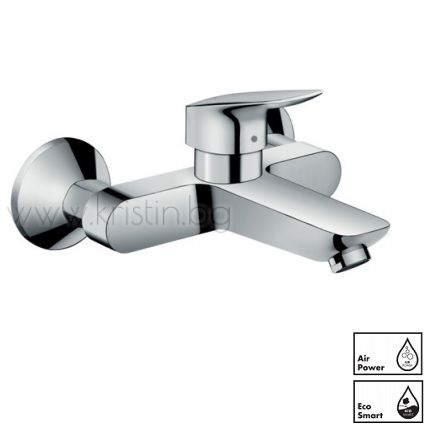 Hansgrohe Logis, стенен смесител за мивка 