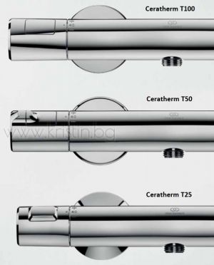 Термостатен смесител за душ Ceratherm T100