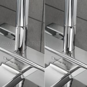 Душ система с термостат Hansgrohe Croma E 280 1 jet, за вана и душ