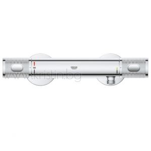 Термостатен смеcистел за душ Grohtherm 1000 Performance с тръбно окачване Tempesta Cosmopolitan 100