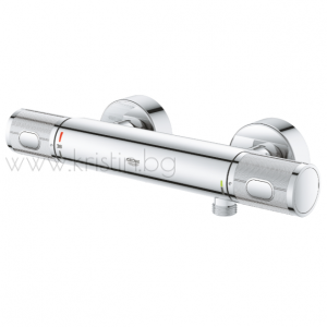 Термостатен смеcистел за душ Grohtherm 1000 Performance с тръбно окачване Tempesta Cosmopolitan 100