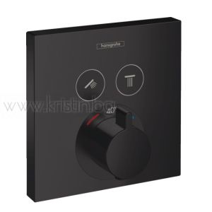 Hansgrohe комплект за вграждане Raindance E300 и Showerselect , черен мат