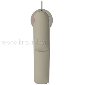 Цветен смесител за мивка Connect Air A7007GN  матирано сребро