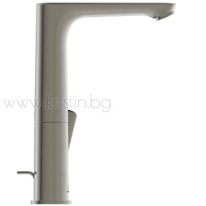 Смесител за мивка в цвят матирано сребро, серия Connect Air A7020GN