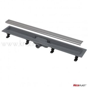 Линеен сифон Alcaplast APZ9 Simple с решетка с централни отвори