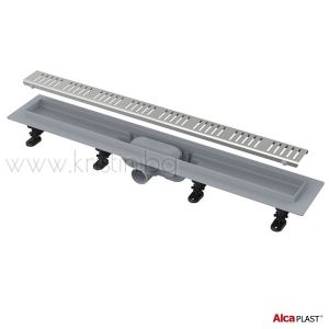 Линеен сифон Alcaplast APZ10 Simple с решетка с напречни отвори