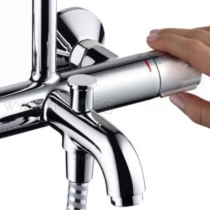 Душ система за вана/ душ Hansgrohe Vernis Blend 200 1 Jet с термостатен смесител