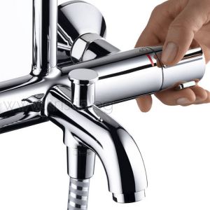 Душ система за вана/ душ Hansgrohe Vernis Blend 200 1 Jet с термостатен смесител