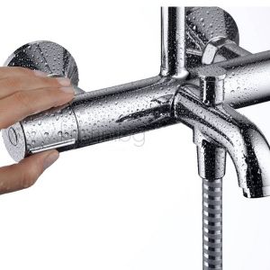 Душ система за вана/ душ Hansgrohe Vernis Blend 200 1 Jet с термостатен смесител