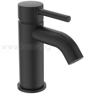 Смесител за мивка Ceraline Silk Black, с покритие в цвят черен мат