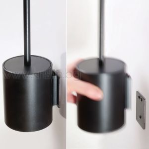 Четка за WC, за стенен монтаж с лепене, Neo&Extra полиран