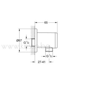 Хигиенен душ Grohe New Tempesta F и  Grohe Bau Edge
