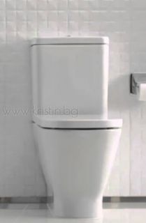 Моноблок Roca The Gap Compact 600 мм Clean Rim, с капак с плавно затваряне