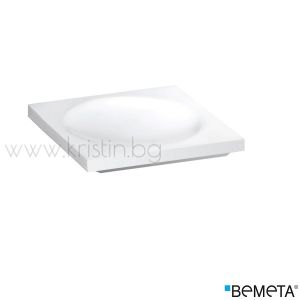 Сапунерка Bemeta Gamma, свободностояща, бял цвят