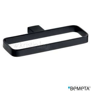 Черен държач за кърпи Bemeta Nero