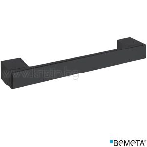 Дръжка за вана 32 см, черен цвят, Bemeta Nero