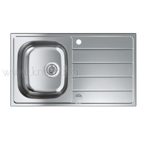 Кухненска мивка Grohe K200 с едно корито и плот за отцеждане