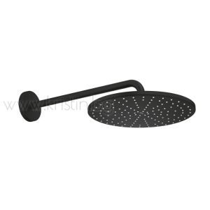 Grohe Phantom Black черен мат, Essence и Rainshower Mono 310  с рамо за стена, комплект за вграждане