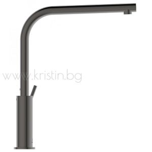 Смесител за кухня с висок подвижен чучур, Gusto Ideal Standard в цвят магнитно сиво