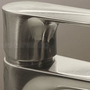 Смесител за кухня с висок подвижен чучур, Gusto Ideal Standard в цвят матирано сребро