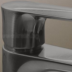 Смесител за кухня с висок подвижен R чучур, Gusto Ideal Standard, магнитно сиво
