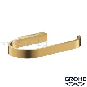 Държач за тоаетна хартия Grohe Selection, в цвят Brushed Cool Sunrise