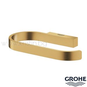 Държач за тоаетна хартия Grohe Selection, в цвят Brushed Cool Sunrise