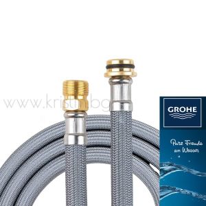 Оригинални резервни части Grohe. Шлаух за смесители за кухня  Grohe, с изтеглящ се душ.