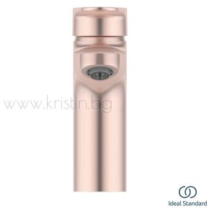 Смесител за мивка ALU +, в цвят Rose, студен старт