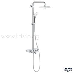 Grohe Euphoria 260 SmartControl Mono, душ система с термостат за вана/душ