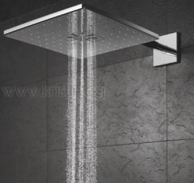Комплект термостат за вграждане Grohe SmartControl, душ пита Rainshower Active Cube, ръчен душ SmartActive 130 и Rapido Shower Frame Duo