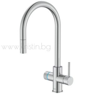 Кухненски смесител за филтрирана вода Roca Aquafy, изтеглящ се чучур