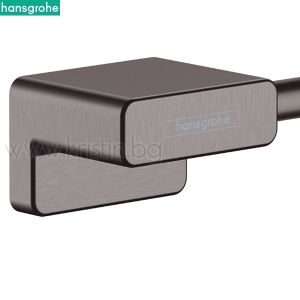 Държач за тоалетна хартия Hansgrohe Addstoris, черен хром мат