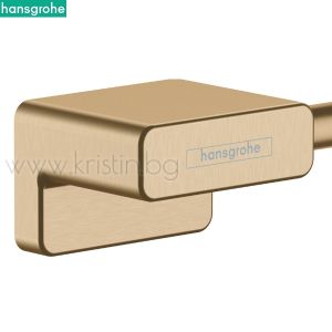 Държач за тоалетна хартия Hansgrohe Addstoris, матиран бронз