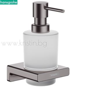 Дозатор за течен сапун Hansgrohe Addstoris, матиран черен хром