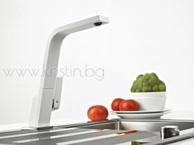 Смесител за кухня Icon бял, висок