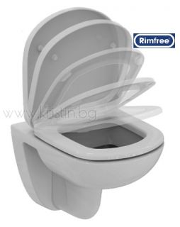 Конзолна тоалетна чиния без ринг Tempo Ideal Standard