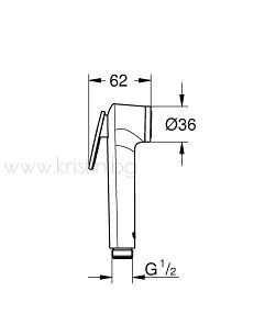 Промоция Grohe хигиенен душ New Tempesta F
