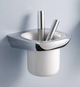 Kludi Amba чаша за четки с държач