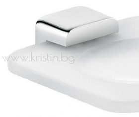 Kludi E2 4998505, стъклена сапунерка с държач